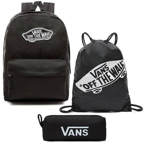 Plecak VANS Off The Wall Realm Backpack Szkolny Czarny Worek