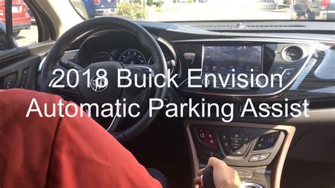 2018 Buick Envision Automatic Park Assist Youtube