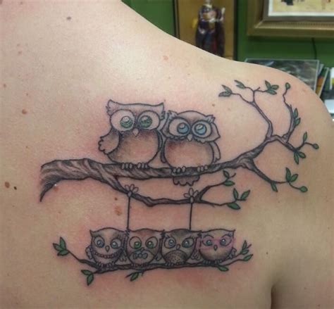 12+ Best Owl Family Tattoo Designs | PetPress | Family tattoos, Tattoos ...