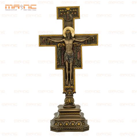 Buy Mukundra Art N Craft 14 Jesus Christ Nailed To Crucifix Bronze