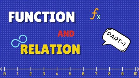 Function And Relation Difference Between Function And Relation