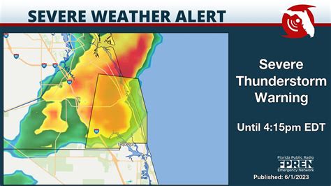 Florida Storms On Twitter Severe Thunderstorm Warning For Martin