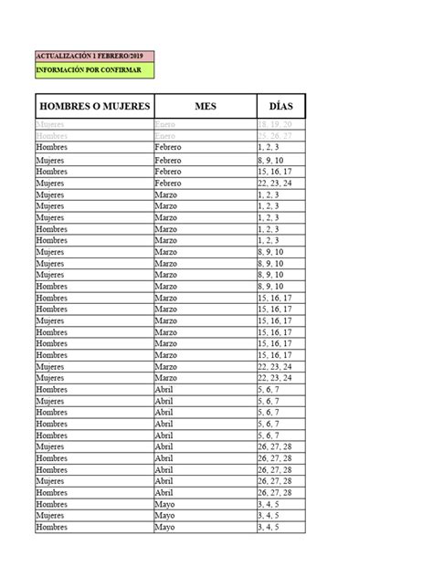 Calendario Emaus St Agnes 2019xlsxxlsx Pdf Bogotá Iglesia Católica