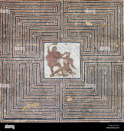 Theseus Minotaur Maze Hi Res Stock Photography And Images Alamy