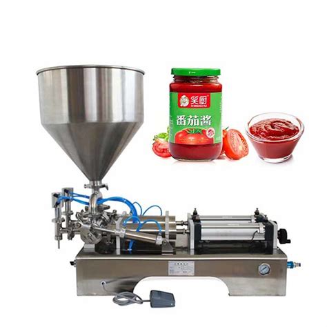 Hot Sale Double Heads Pneumatic Honey Paste Cream Ketchup Ointment