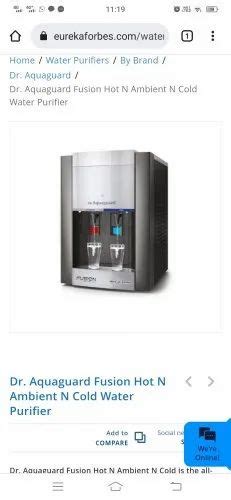 Ro Uv Ro Water Purifier Hot And Cold At 36000 Unit In Lucknow ID
