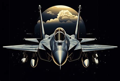 Premium Ai Image Air Force Professional Tshirt Design Vector