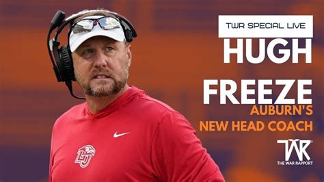 Freeze Tag Auburn To Hire Hugh Freeze As Head Coach Youtube