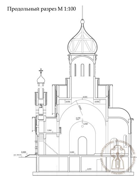 Проект храма на 200 человек