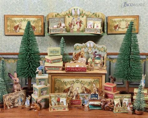 Beatrix Potter Christmas Miniature Christmas Beatrix Potter Christmas