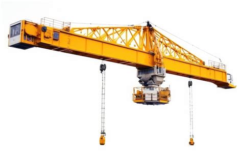 Premium AI Image Lifting Crane Heavy Equipment Professional