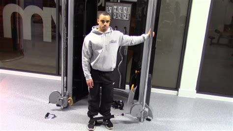 Gymheads How To Do A Standing Cable Side Leg Raise Youtube