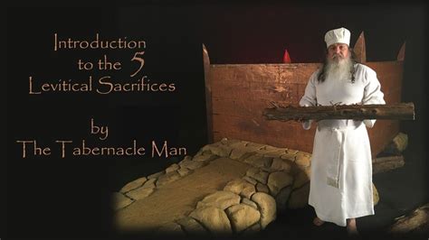 5 Levitical Sacrifices Introduction | Tabernacle of moses, The ...