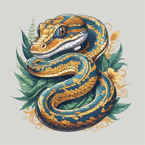 Premium Vector Snake Illustration Vector