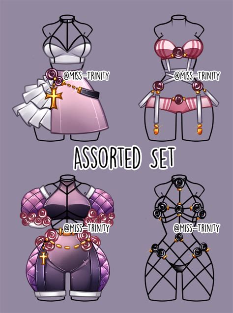 Assorted Clothing Adopt [1 Out Of 4 Left] By Miss Trinity On Deviantart