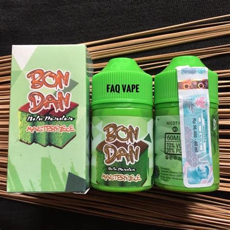 Jual Bondan V Bolu Pandan Original Ml Liquid Vape By Pamela X Java