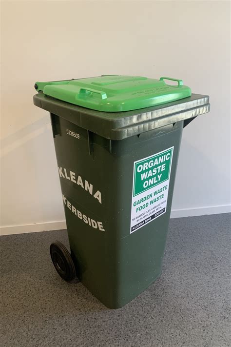 Organic 120ltr Organic Kerbside Kleana Bins