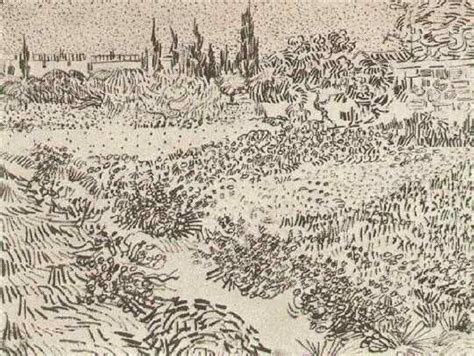 Garden With Flowers 1888 Vincent Van Gogh