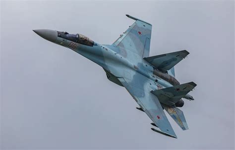 Wallpaper flight, Su-35S, multipurpose, Su-35S, Videoconferencing Russia, fighter images for ...