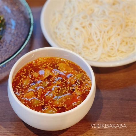 ピリ辛で食が進む！ネギと豚肉の、やみつき付けそうめん！ ゆうき酒場