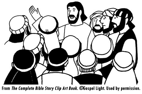 Disciples Of Jesus Clipart With World