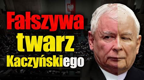 Fałszywa twarz Kaczyńskiego Po przegranych wyborach Kaczyński chce