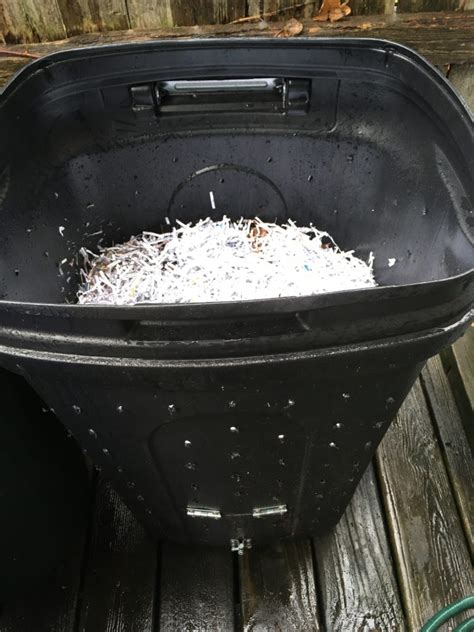 Trash Less- Compost Your Shredded Paper! – Crazy About Compost