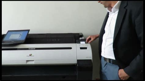 Plotter Canon Imageprograf Ipf770 L36 Impresión Youtube