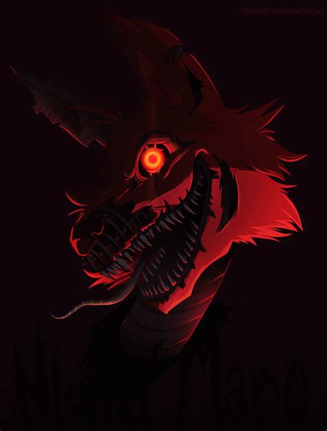 Nightmare Foxy Glitch by TheNornOnTheGo on DeviantArt