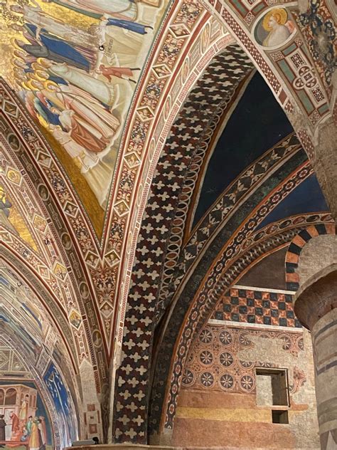 St Francis Of Assisi The Lower Church Frescoes Get Back Lauretta