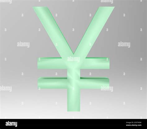 Yen symbol sign isolated Japanese yen JPY 3d render Stock Photo - Alamy