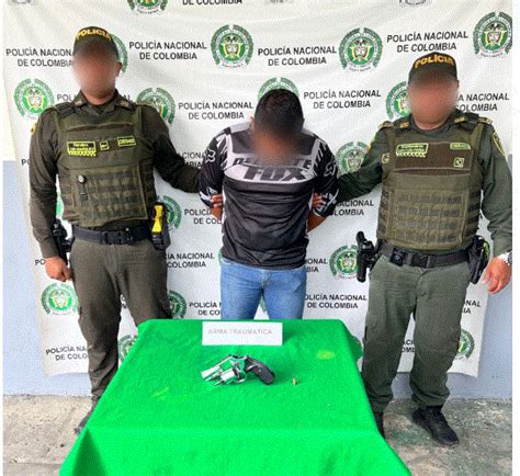 Policía Metropolitana De Montería Captura En Flagrancia Por Porte Ilegal De Armas En El Barrio