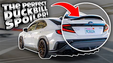 Aggressive Kogeki Duckbill Spoiler 2022 Subaru Wrx Youtube