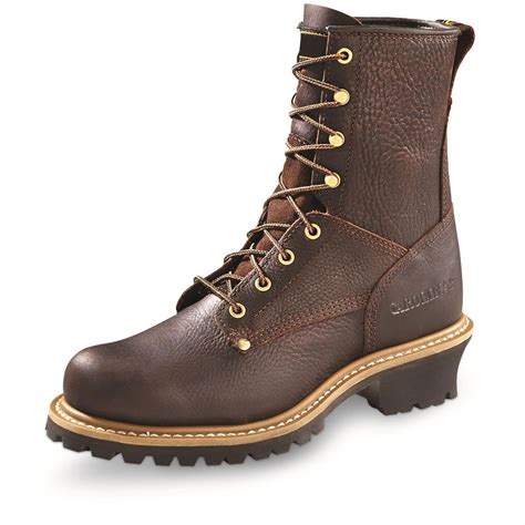 Mens 9 Double H® Logger Boots 133657 Work Boots At Sportsmans Guide