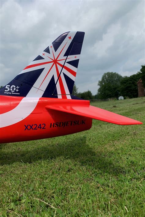 Hsd Jets Red Arrows Bae Hawk Gas Turbine Rc Jet Pnp No Tx Rx Turbine