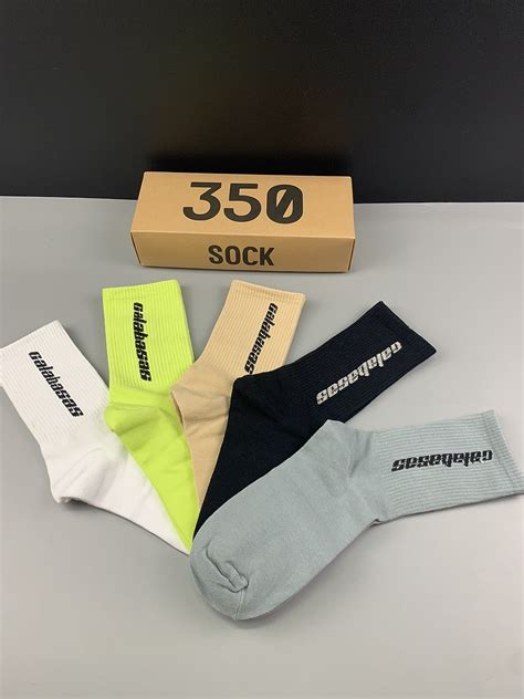 Adidas Yeezy 350 Socks 5pcs Sets 441000 Replica