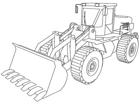 Desenho De Retroescavadeira Para Colorir Desenhos Para Colorir Desenhos