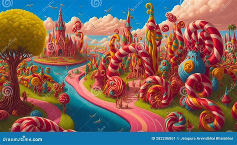 Candyland Kingdom Ruled By The Jolly King Sprinkle And Kind Hearted