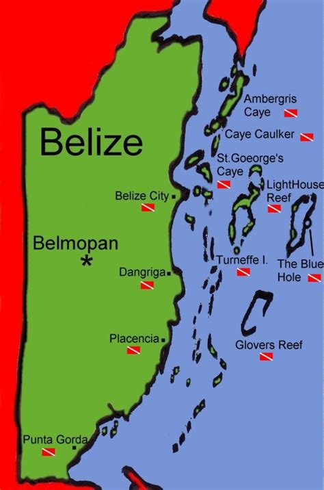 Belize Dive Sites-Diving Information-Dive centers