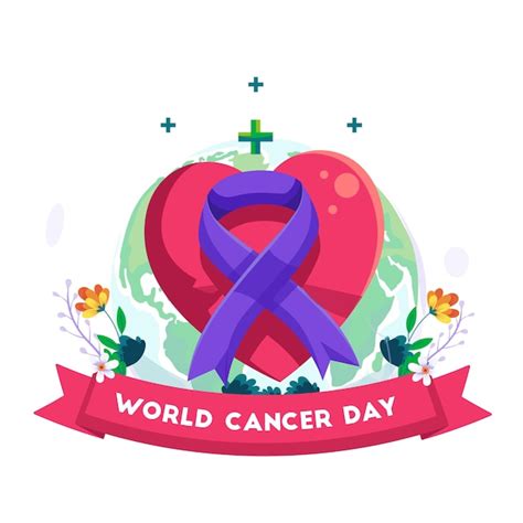 Premium Vector World Cancer Day Illustration