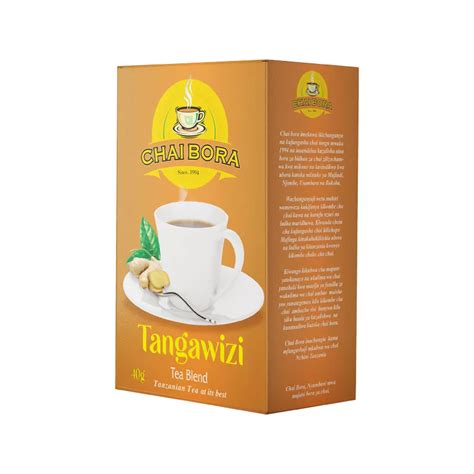 Buy Chai Bora Tea Nguvu Blend Tangawizi 40g Nidadanish