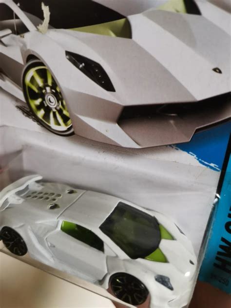 Hot Wheels Lamborghini Sesto Elemento White Hotwheels Hobbies Toys