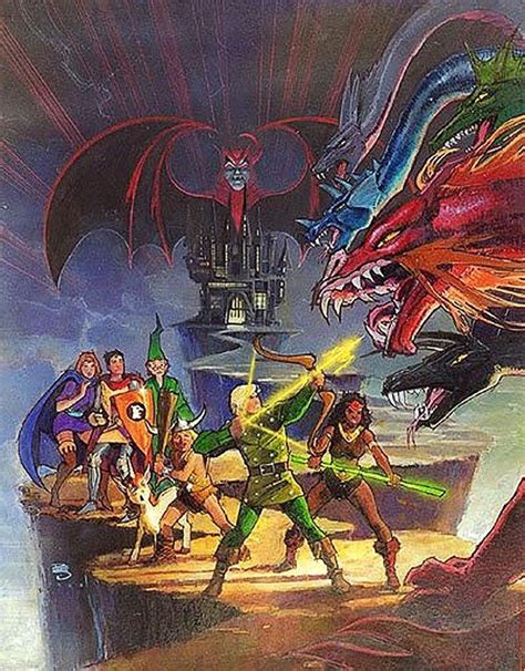 Pin By Tofer On Bill Sienkiewicz Art Dungeons And Dragons Cartoon