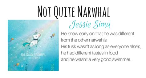 Not Quite Narwhal By Jessie Sima Carols Notebook