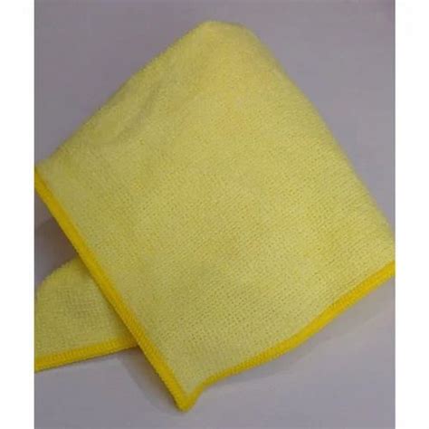 Yellow Microfiber Cleaning Cloth At Rs 75 Zirakpur Sas Nagar Id