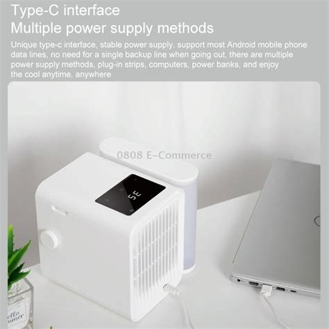 Xiaomi Youpin Microhoo Mh R Mini Air Conditioning Fan White