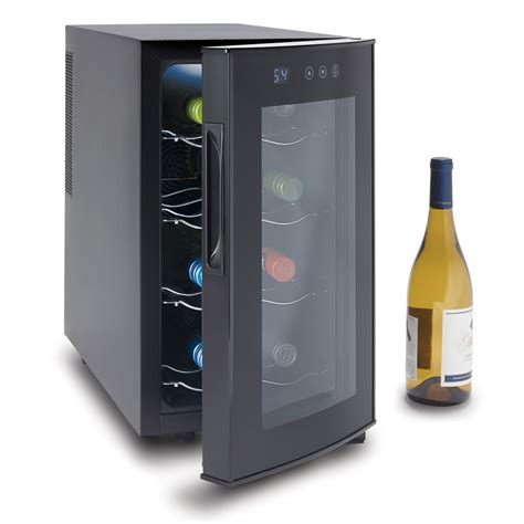 The Superior Countertop Wine Refrigerator Hammacher Schlemmer