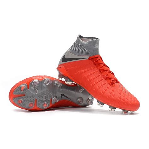 Nike Hypervenom Phantom 3 Fg Acc Cleats Red Gray