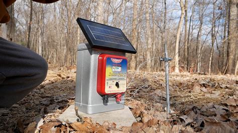 Best Solar Electric Fence Chargers Powered Electric Fence