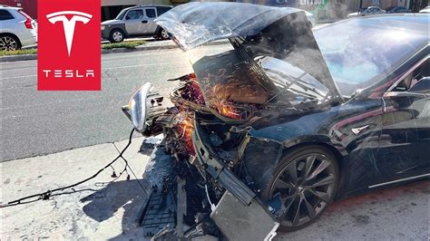 Tesla Model S Crash Dash Cam Used As Evidence Teslacam